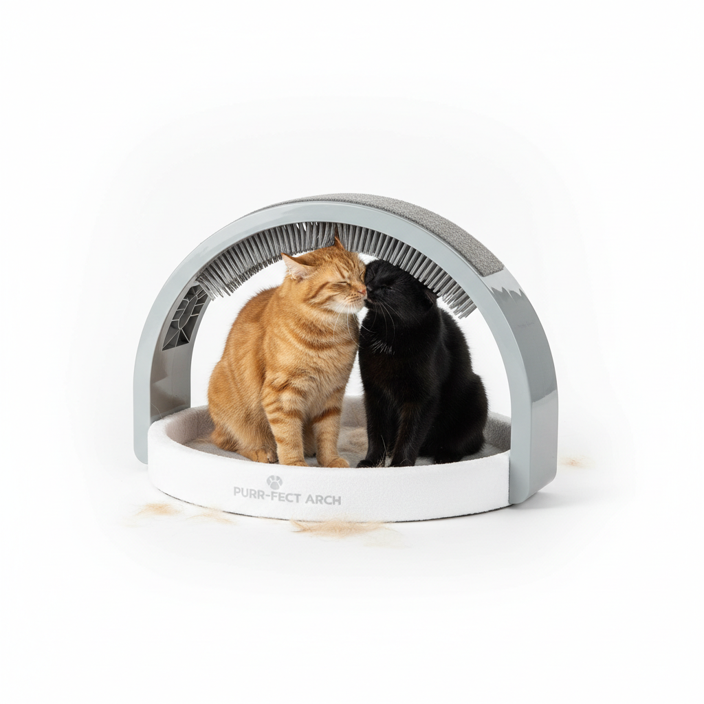 Cat Self-Grooming Arch