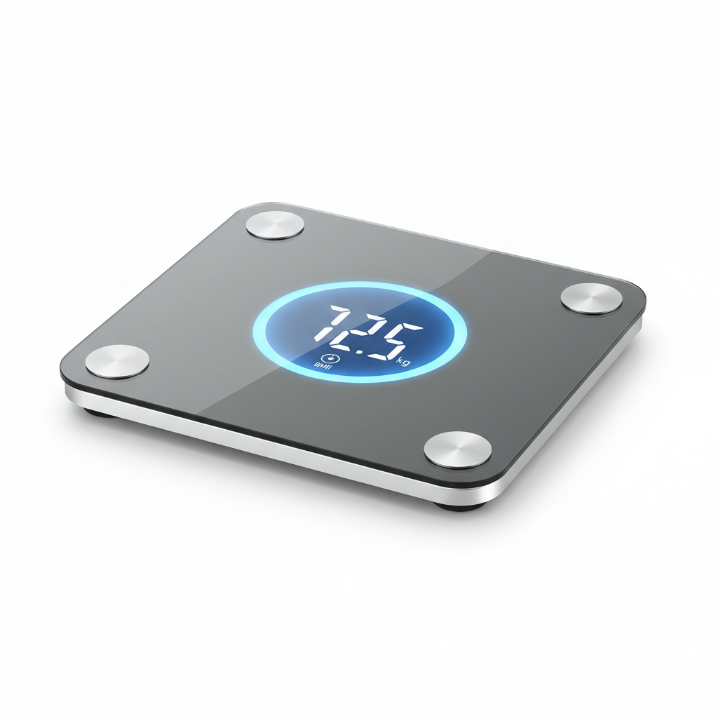 Digital body weight scale slim and accurate