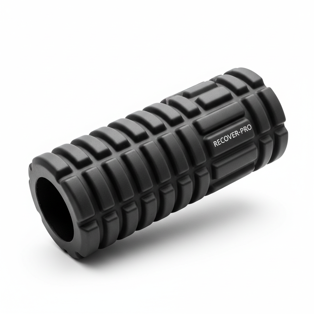 High-density foam roller for muscle recovery