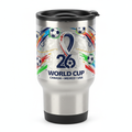World Cup 2026 Football Travel Mug
