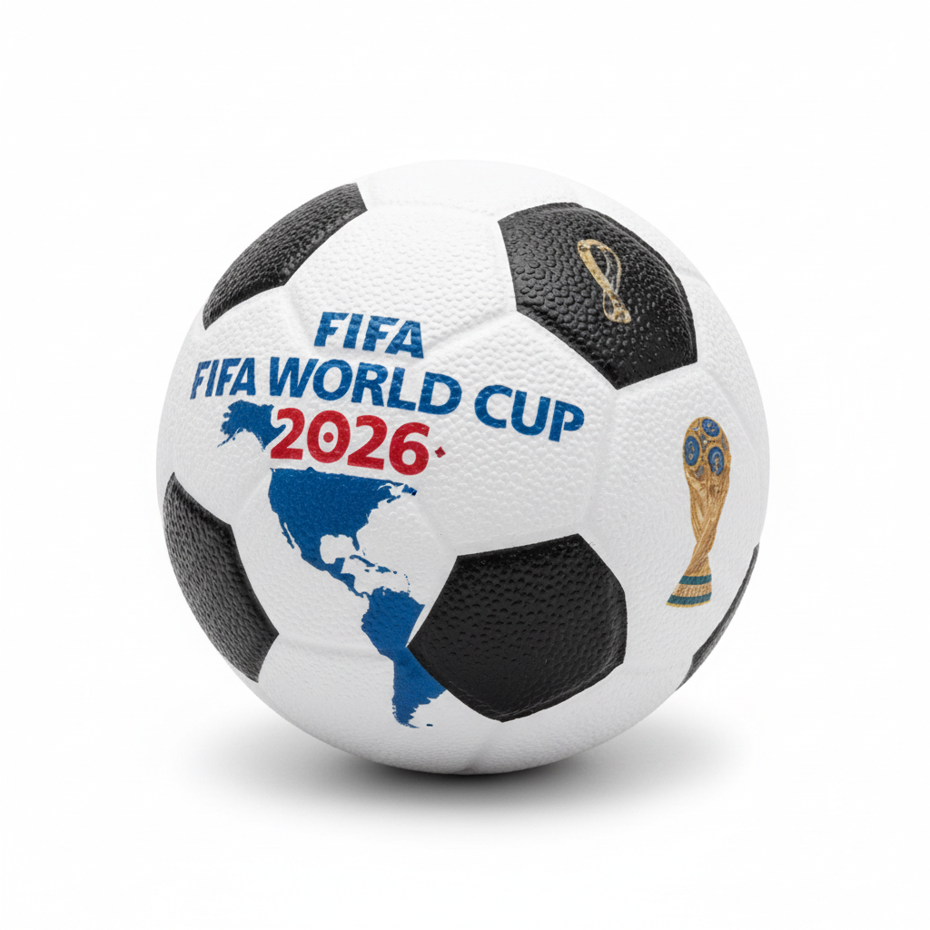 World Cup 2026 Football Stress Ball