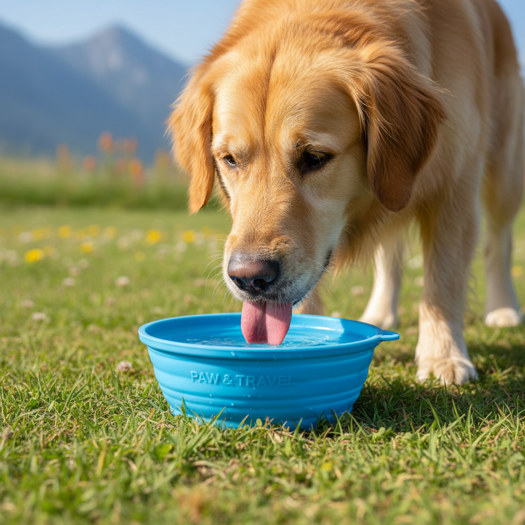 Portable Dog Water Bowl